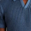 Polo de punto trenzado Polo de punto trenzado
