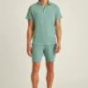 Polo ligero de tejido de gofre