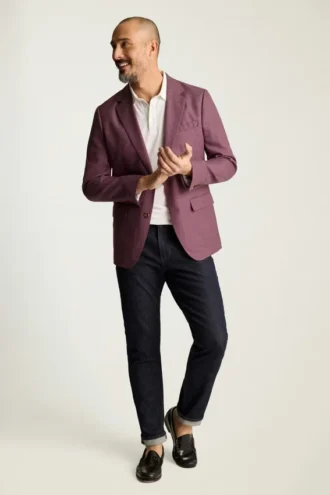 Refinado sin esfuerzo: Unconstructed Blazer Jetsetter de Bonobos