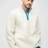 Sherpa con media cremallera