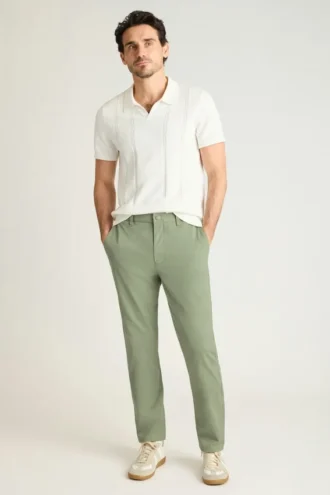 Stretch Washed Chino: chinos de corte Slim Fit y ajustados