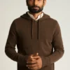 Sudadera con capucha de cachemira italiana