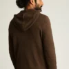 Sudadera con capucha de cachemira italiana