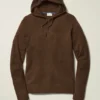Sudadera con capucha de cachemira italiana