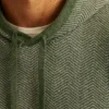 Sudadera con capucha de espiga Sudadera con capucha de espiga