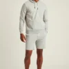 Sudadera con capucha de felpa elástica