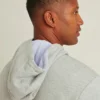 Sudadera con capucha de felpa elástica