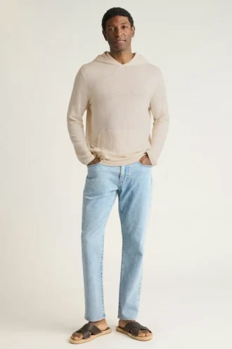 Sudadera con capucha de lino para hombre de Bonobos | Prenda ligera y fresca