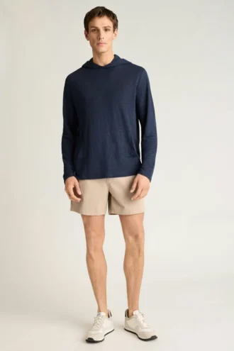 Sudadera con capucha de lino para hombre de Bonobos | Prenda ligera y fresca