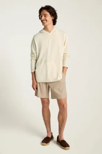 Sudadera con capucha descolorida por el sol para hombre