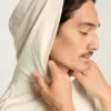 Sudadera con capucha descolorida por el sol para hombre