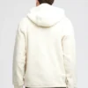 Sudadera con capucha y media cremallera de sherpa para hombre