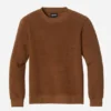 Sudadera de cuello redondo de felpa