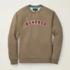 Sudadera de cuello redondo estilo universitario | Cuello redondo con logotipo suave para mayor comodidad