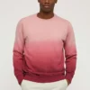 Sudadera de felpa cepillada con cuello redondo