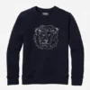 Sudadera de felpa con cuello redondo Lion