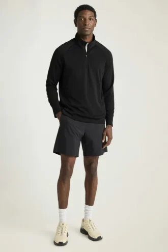 Sudadera de hombre Fairgame ligera de alto rendimiento con cremallera de un cuarto