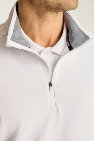 Sudadera de hombre Fairgame ligera de alto rendimiento con cremallera de un cuarto