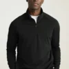 Sudadera de hombre Fairgame ligera de alto rendimiento con cremallera de un cuarto Sudadera de hombre Fairgame ligera de alto rendimiento con cremallera de un cuarto