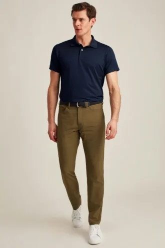 The Performance Golf Shirt: liso y a rayas