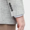Unconstructed Blazer de lino italiano en tallas grandes Unconstructed Blazer de lino italiano en tallas grandes