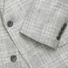 Unconstructed Blazer de lino italiano en tallas grandes Unconstructed Blazer de lino italiano en tallas grandes
