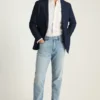 Unconstructed Italian Wool Blazer
