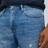 Vaqueros orgánicos de sarga rígida